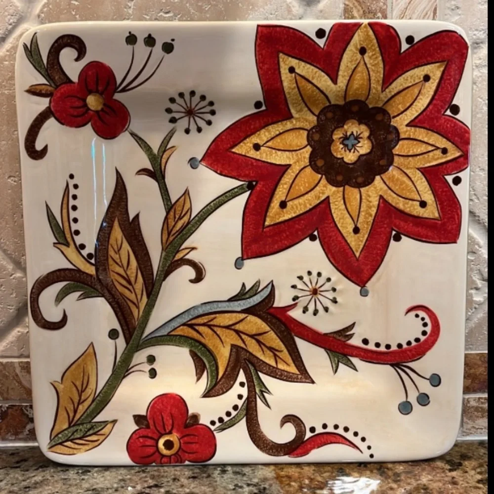 Pier 1 “Carynthum” salad plate